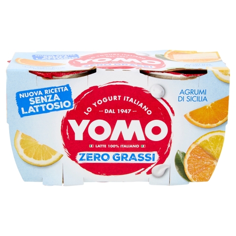 Yomo Zero Grassi Agrumi di Sicilia 2 x 125 g